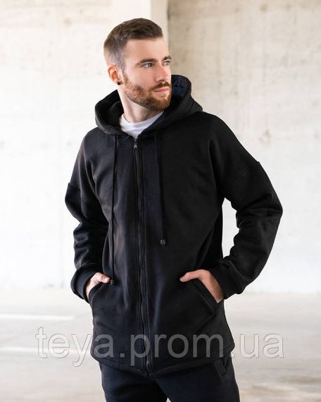 Спортивний костюм колір чорний розміри S, M, XXL, 3XL FI_005513 | Зображення 3