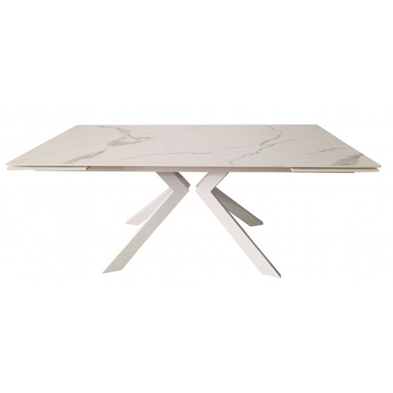 Стол раскладной Concepto SWANK STATURARIO WHITE керамика 180-260 | Зображення 1