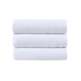 Рушник Lotus Home 11057 Туреччина 50*90 см  Бавовна Білий