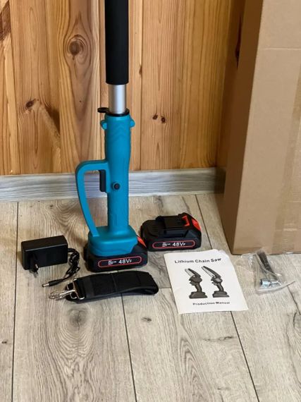 Аккумуляторный инструмент 36V для сада,Пила с удлинителем | Зображення 3