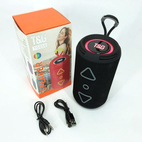 Музична колонка з блютузом і флешкою TG656, Музичні колонки для вулиці колонка-комбік JV-70 | Зображення 5