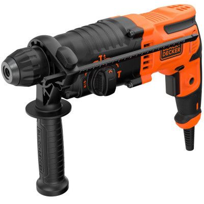 Перфоратор Black&amp;Decker SDS-Plus, 650 Вт, 1.6 Дж, 3 режима, кейс, 3.57 кг (BEHS01) | Зображення 7