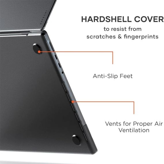 Уценка Чехол-накладка Clear Shell для Apple MacBook Air 13.3'' (A1932/A2179/A2337) | Зображення 1