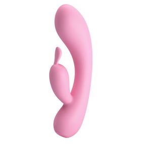 Вібратор-кролик PRETTY LOVE Hugo рожевий, 3.7 х 16.5 см sexstyle