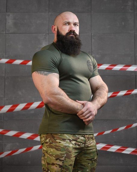 Тактична футболка потоотводящая SABUR АЙР БОРН ОЛИВА ВН1013 | Зображення 1