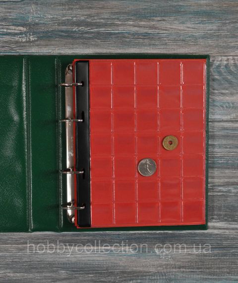 Альбом для монет Hobby Collection  - 10 листів (на 221 монету) | Зображення 1