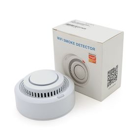 Автономный WiFi датчик дыма сиреной YOSO Dsmoke WIFI-00 TUYA ААА 2 шт. батареи