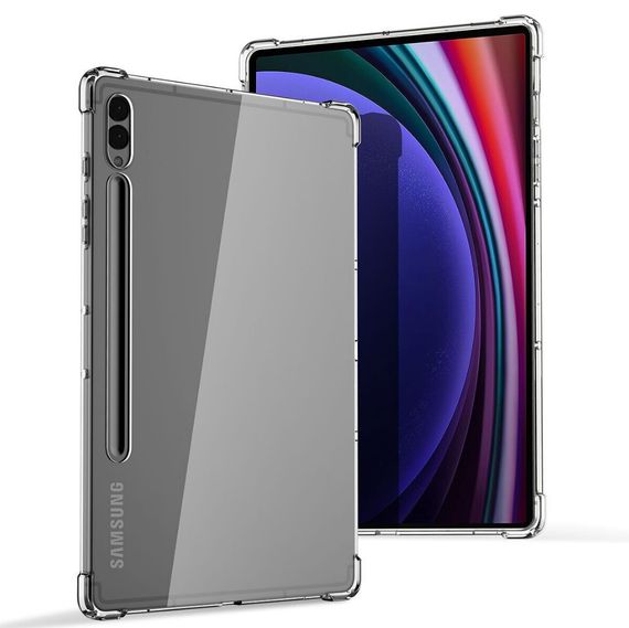 Силиконовый чехол бампер Primolux Silicone для Samsung Galaxy Tab S9 FE Plus (SM-X610 / SM-X616) 12.4" - Clear | Зображення 1