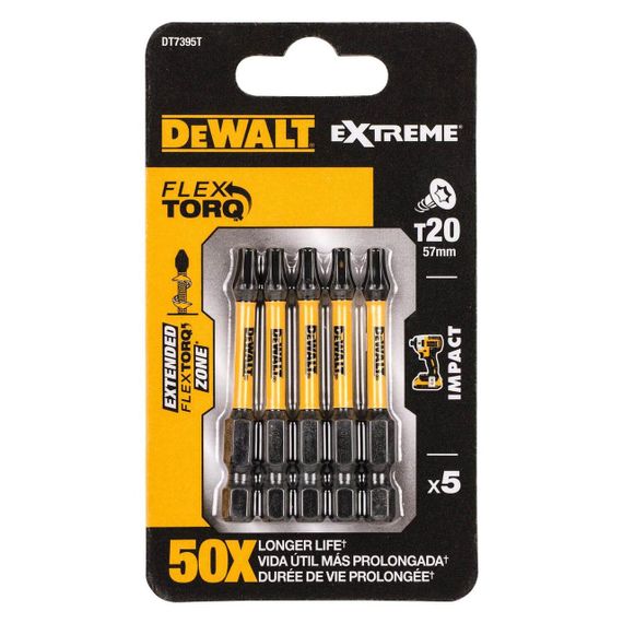 Набір біт Т20 DeWALT DT7395T