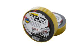Стрічка ізоляційна VIROK : 15 мм х 10 м x 0,18 мм  ЖОВТА [15/240] VR-23V005