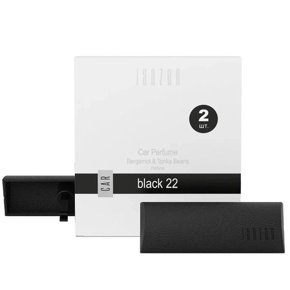 Автомобільний парфюм JANZEN Black 22 (2 pieces)