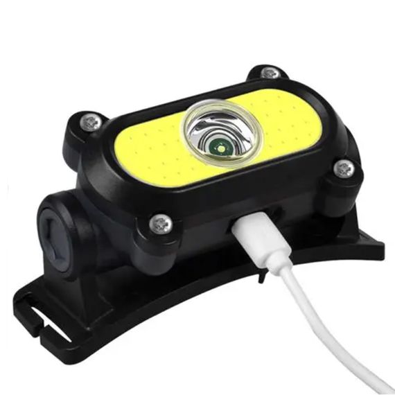 Фонарь аккумуляторный налобный KX-210 XPE3W+COB5W | Зображення 3
