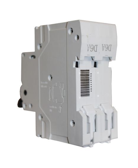 Автоматический выключатель ВА18-60 2Р 6А 6кА х-ка D Ny95504789 | Зображення 3