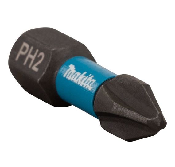 Биты торсионные PH2 25 мм Makita Impact Black B-63616 (2 шт) | Зображення 2