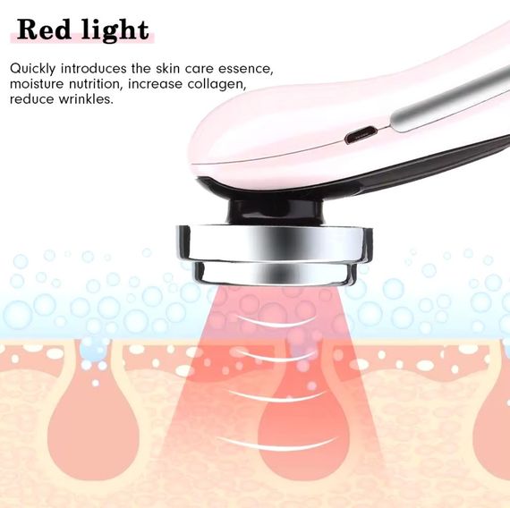 4 в 1, пристрій для омолодження шкіри обличчя | Зображення 4