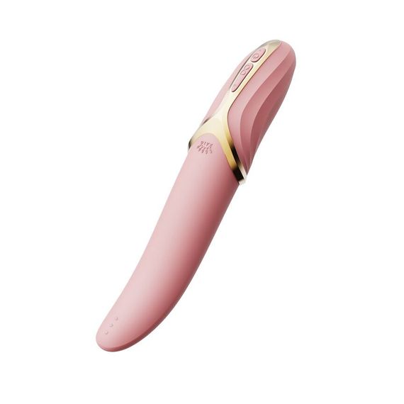 Вібратор Zalo – EVE Sakura Pink, вібрація + ротація, імітація язичка, підігрів до 39 °C | Зображення 5