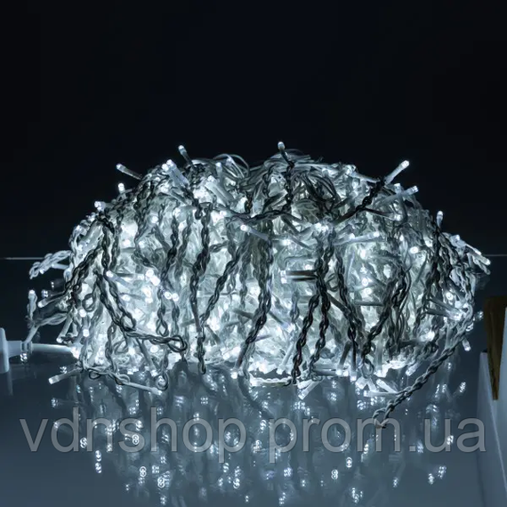 Уличная гирлянда Бахрома 50 м 600 LED белый провод Белый 50MWW | Зображення 2