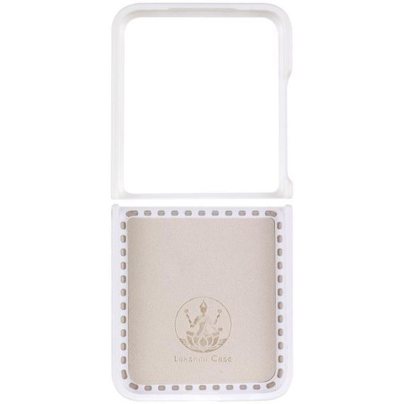 Чохол Foldables Silicone Cover Lakshmi (AAA) для Motorola Razr 50 Ultra Чорний / Black Білий / White | Зображення 2