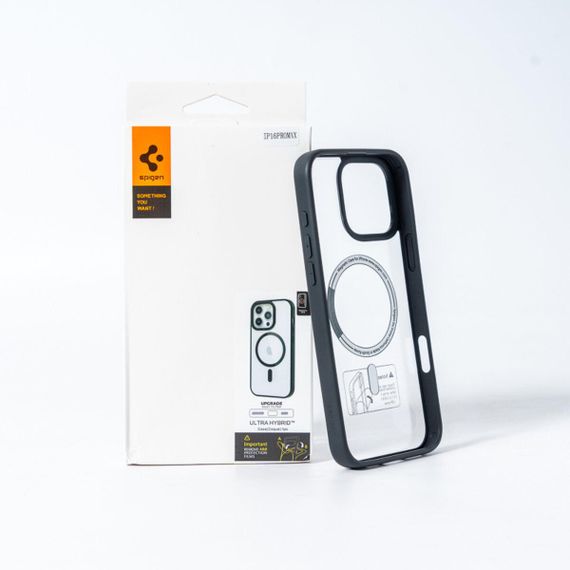 Чохол для смартфона Spigen AAA Magnetic Color for Apple iPhone 13 Pro Max Black | Зображення 1