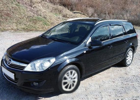 Ветровики WG (4 шт, HIC) для Opel Astra H 2004-2013 гг