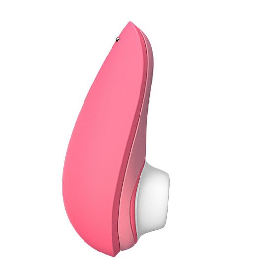 Вакуумний кліторальний стимулятор Womanizer Liberty 2 Vibrant Rose, 8 режимів, магнітна кришечка | Зображення 2