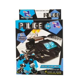 Дитячий конструктор  0868-60 поліцейський транспорт (Вид 4)