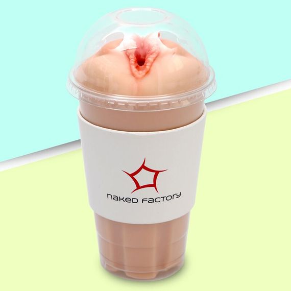 Мастурбатор-вагіна Naked Factory Cup Sleeve V–3, наскрізний | Зображення 7