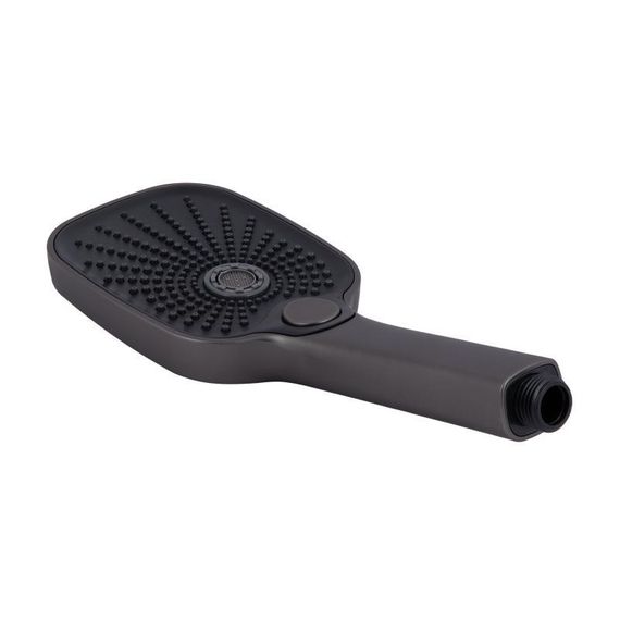 Змішувач для ванни Qtap Gemini (з душовим гарнітуром) QTGEM259GMB45684 Gunmetal Black PVD | Зображення 4