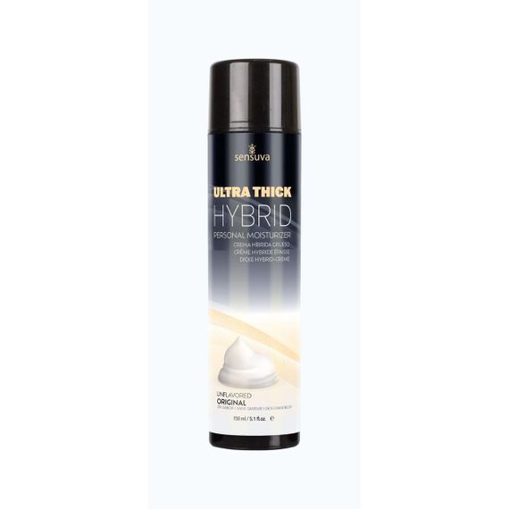 Густой крем-смазка на гибридной основе Sensuva UltraThick Hybrid Formula (150 мл) рН сбалансирована sexstyle