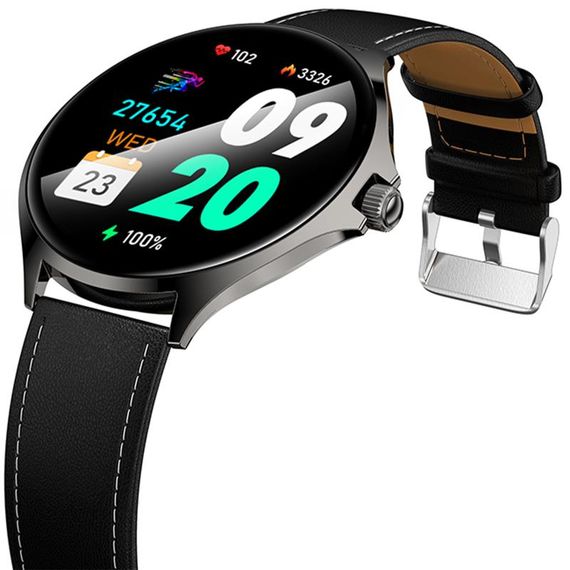 Смарт-годинник Hoco Y39 Smart sports watch (call version) Black | Зображення 3