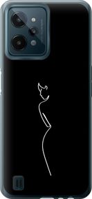 Чехол на Realme C31 Силуэт1 "4590u-2593-17620"