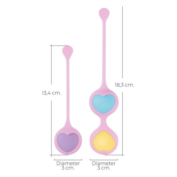 Вагинальные шарики Wooomy Love Pearls sexstyle | Зображення 5