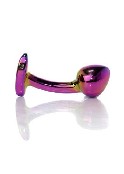 Анальна пробка - Jewellery Multicolour Curved Plug M | Зображення 2