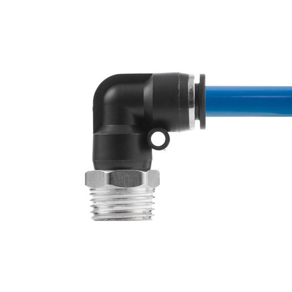 Цангове з'єднання L-подібне для поліуретанових та ін. шлангів 10 мм, 1/2" зовн. різьба INTERTOOL PT-2343 | Зображення 3