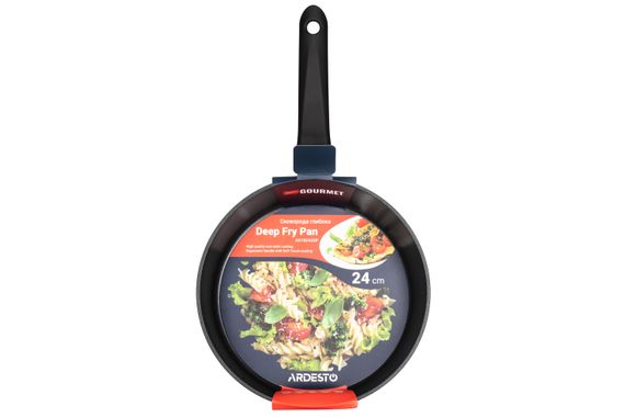 Сковорода ARDESTO глибока Gemini Gourmet Bolzano 24 см, чорний, алюміній (AR1924GDP) | Зображення 3