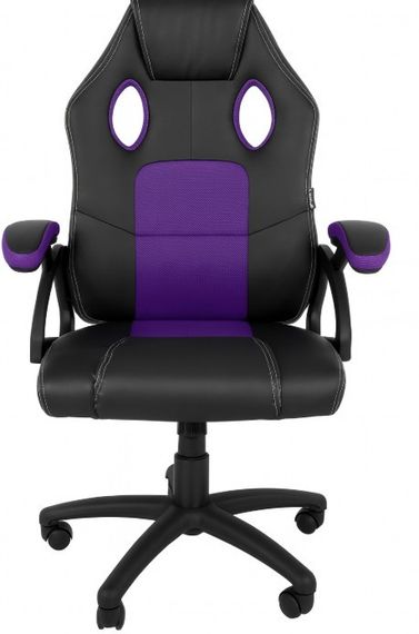 Крісло геймерське Bonro Бонро YS-6056 фіолетове (42401033) | Зображення 2