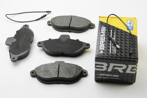 Колодки передні гальмівні Jumpy/Scudo/Expert 96- (Bendix), Bremsi (BP2678) | Зображення 2