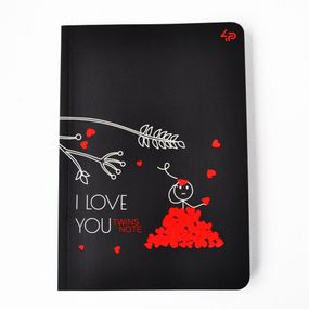 Блокнот 4Profi  "Twins series" love you 40 листов  формат А5 904389