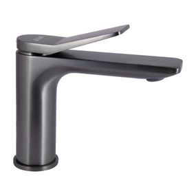 Смеситель для раковины Qtap Presto QTPRE270GRP45581 Graphite