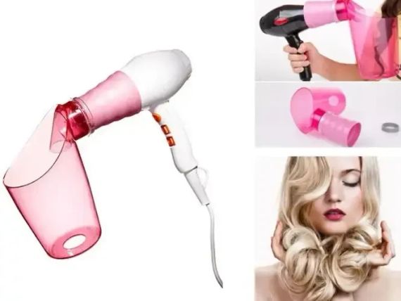 Воздушные бигуди Air Curler | Насадка для фена для завивки локонов | Зображення 3