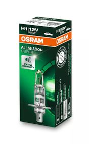 Лампа H1 12V 55W P14.5s FS OSRAM ALL SEASON SUPER 64150ALS-FS