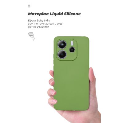 Чехол для мобильного телефона Armorstandart ICON Xiaomi Redmi Note 14 4G Camera cover Green (ARM79817) | Зображення 6