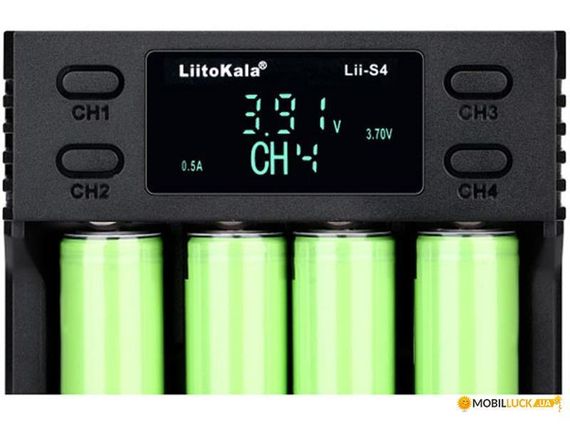 Зарядний пристрій Liitokala S4 - Швидка зарядка для Li-ion акумуляторів (46679-LiitoKala Lii-S4_1036) | Зображення 5