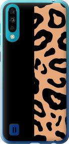 Чехол на ZTE Blade A7 2020 Пятна леопарда "4269u-2108-17620"