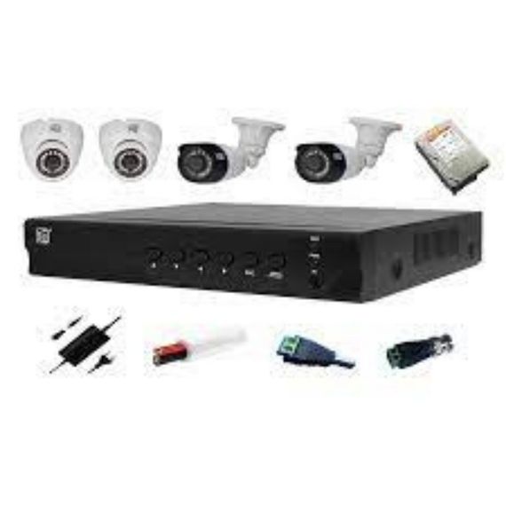 Набір відеоспостереження XPRO AHD (4 камери) (без монітора) [39] (6) білий (MER-12330_2837) | Зображення 4
