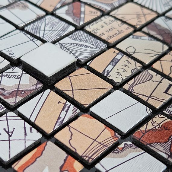 Самоклеюча алюмінієва плитка 300х300х3мм SW-00001926 | Зображення 4