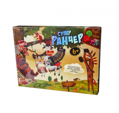 Настільна гра "Супер Ранчер" G-SR-01-01U Danko Toys, в коробці (4820186073799)