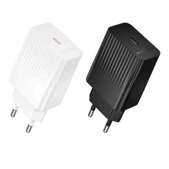 Сетевое Зарядное Устройство Borofone BAS73A 1USB-C PD/QC 20W