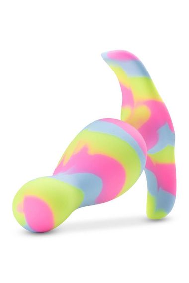 Анальна пробка різнокольорова AVANT KALEIDO LIME Sex Aura | Зображення 8