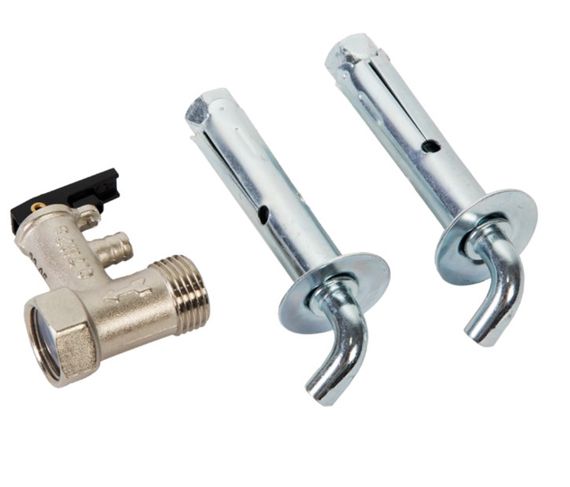 Водонагрівач Ocean FLAT BASIC 100 Л, 2,0 кВт, "сухий", вертикальний, прямокутний, білий (RZB100M ET+DT) | Зображення 1